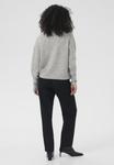 Джемпер Kaffe KAstary Pullover, Light Grey Melange/Light Grey - фото 5