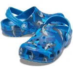 Сабо Crocs Classic Shark PS, синий - фото 4