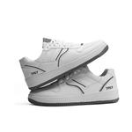 Низкие кроссовки для скейтборда Unisex TFKY, белые - фото 3