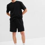 Шорты из французского трикотажа Gap, черный - фото