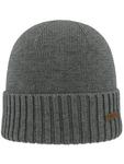 Вязаная шапка Eisglut, серый - фото