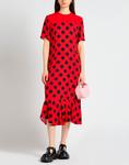 Платье миди Marni, красный - фото 3
