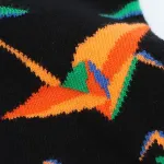 Носки Happy Socks ORIGAMI Crew Socks, цвет 98. Black - фото 4