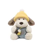 Плюшевая кукла щенка Border Collie в одежде, высота 35 см MIC RABBIT - фото 4