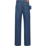 Кристиан Диор Джинсы с вышивкой мужские синие - фото 3