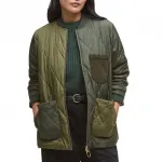 Лорри стеганая куртка BARBOUR, зеленый - фото 4