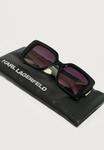 Солнцезащитные очки KARL LAGERFELD Sunglasses, Black/White/Black - фото 3
