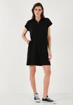 Платье из джерси REGULAR FIT LELA, черный - фото 6