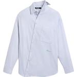 Рубашка "Cuadro" Jacquemus, светло-серый - фото