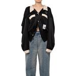 Maison Mihara Yasuhiro Рубашка SS24 женская черная - фото 5