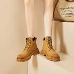 Ботинки женские Daphne Martin Boot на шнуровке, бежевый - фото 12