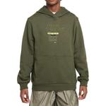 Детская толстовка Nike, зеленый - фото 4