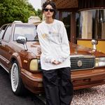 Футболка унисекс WAITINGWAVE, абрикос - фото 11