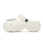 Mulinsen Белые женские клоги, цвет White - фото