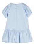 Il Gufo платье с оборками, синий - фото 2