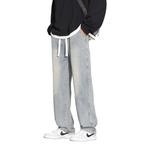 Джинсы Unisex 30BRAID, потертые черные - фото 2