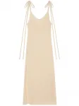 Платье макси Finest Alanui, нейтральный - фото