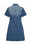 Платье VILA Denim dress, Dark Medium Blue Denim/Blue Denim - фото 7
