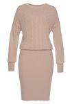 Вязаное платье LASCANA, Nude - фото