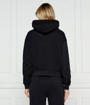 Толстовка женская Karl Lagerfeld с блестящей надписью, черный - фото 3