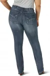 Wrangler Women's Plus Size Straight Leg Jean - фото