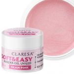 Строительный Гель Glam Pink 12G Claresa Soft&Easy - фото 5