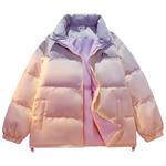 Пуховик женский WARRIOR, серый - фото 7