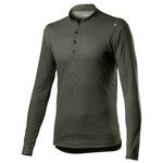 Базовый слой Castelli Tech Henley, зеленый - фото