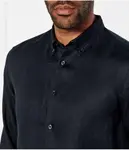 Льняная рубашка c-liam-s-bd-c1-243 Regular fit Boss, синий - фото 4