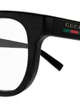 Очки с отделкой Web Gucci Eyewear, черный - фото 3