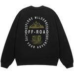 Свитшот унисекс Jeep, черный - фото 5