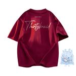 Футболка унисекс 30Braid, черный/красный - фото 38