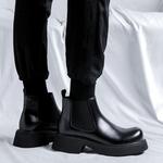 Ботинки Челси мужские черный Beidouniao - фото 8