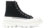 Кроссовки tread slick boots 'black white' Alexander Mcqueen, черный - фото 2