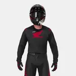 Лонгслив Alpinestars Honda Racer Iconic, черный - фото 5