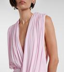 Мини-платье с драпировкой Magda Butrym, розовый - фото 4