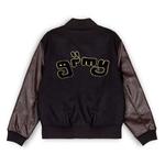 Куртка Grimey Lust Mantra Wool Baseball, черный - фото 2