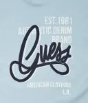 Футболка Regular fit Guess, синий - фото 4