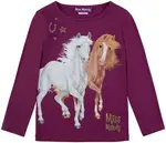 Рубашка Miss Melody с длинными рукавами, малиновый - фото 2