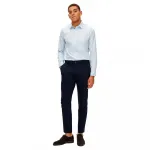 Брюки Selected Neil Slim Fit dress, синий - фото 6