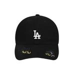 Хлопковая бейсболка унисекс MLB, черный - фото