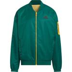 Школьная куртка Adidas, зеленая - фото 2