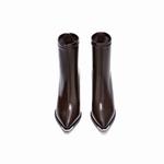 Ботильоны женские Kekafu, коричневый - фото 7