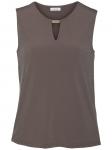 Топ LASCANA Tank, серо-коричневый - фото