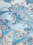 Шарф с узором пейсли Etro, синий - фото 2