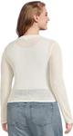 Свитер Mod-o-doc Long Sleeve Button Front Open Knit Sweater, White - фото 3