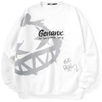 Толстовка унисекс GENANX, Синий - фото