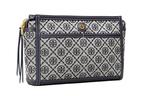 TORY BURCH Клатч с монограммой T - фото 5