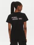 Футболка стандартного кроя Pinko, черный - фото 3