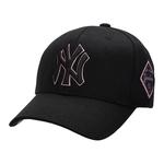 MLB Бейсболка унисекс черная, Black - фото